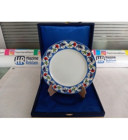 HZ-013 ÇİNİ TABAK PLAKET 